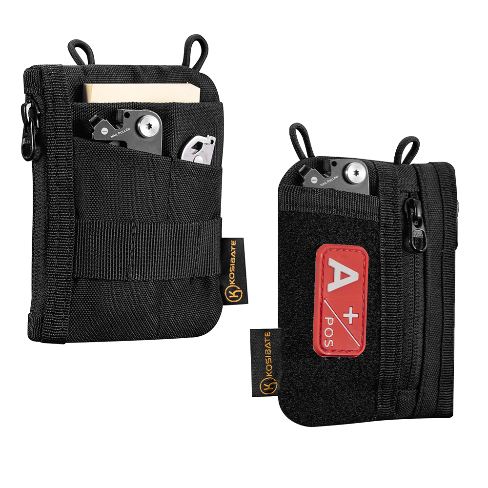Edc Gear Every Day Carry - EDC-Organizer-Beutel mit DIY-Patchbereich für den täglichen