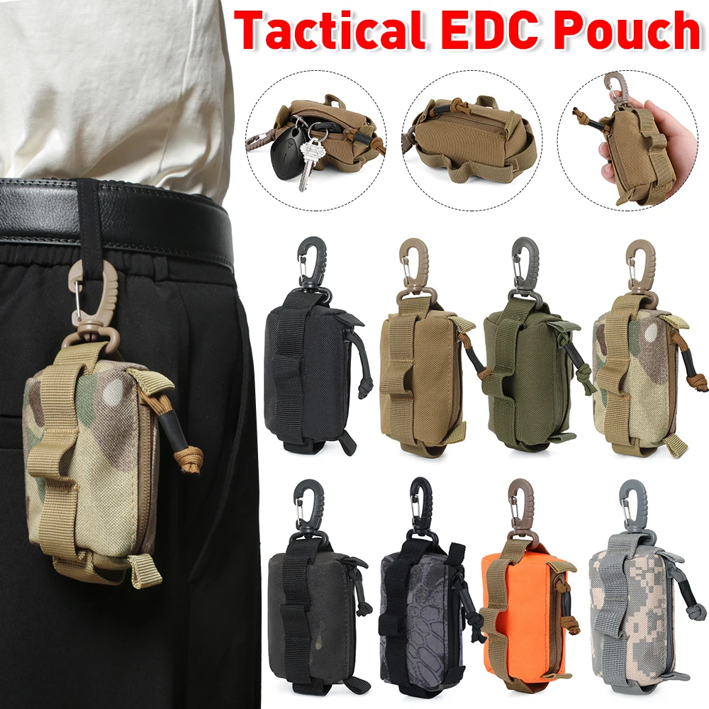 Edc Carry Case - Taktische edc Beutel Reiß verschluss Schlüssel