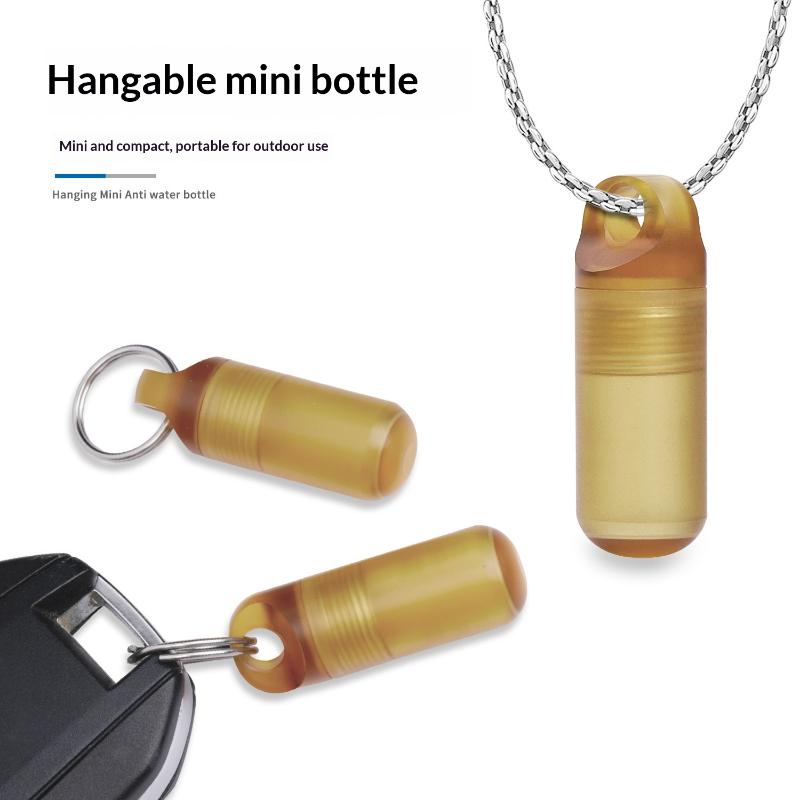 Edc Daily Carry - Kleine Pillendose, multifunktionale Aufbewahrungsbox, tragbares Outdoor-Werkzeug,