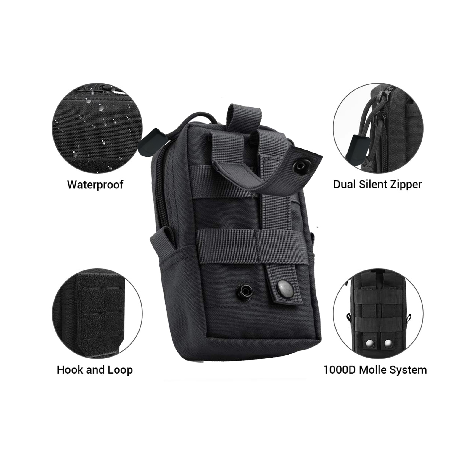 Taktische Molle Tasche Taille  – Edc Everyday Carry Bewertung und Preis